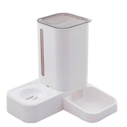 2-in-1 Automatic Pet Feeder and Water Dispenser