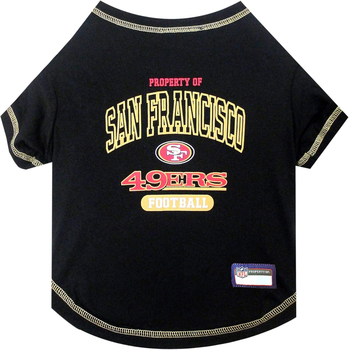 San Francisco 49ers dog T-shirt