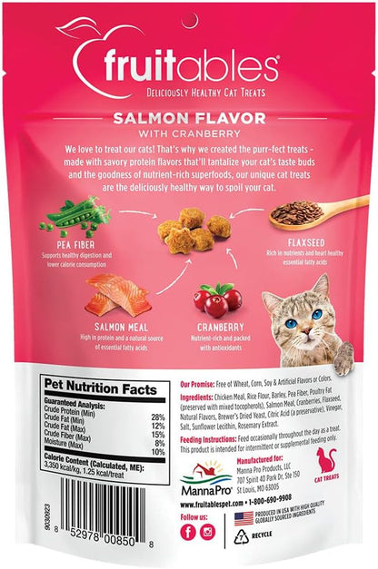 Crunchy Cat Treats Made with Salmon