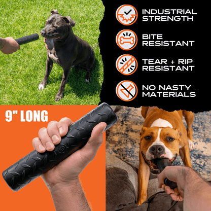 Natural Rubber Chew Stick for Medium and Large Dogs
