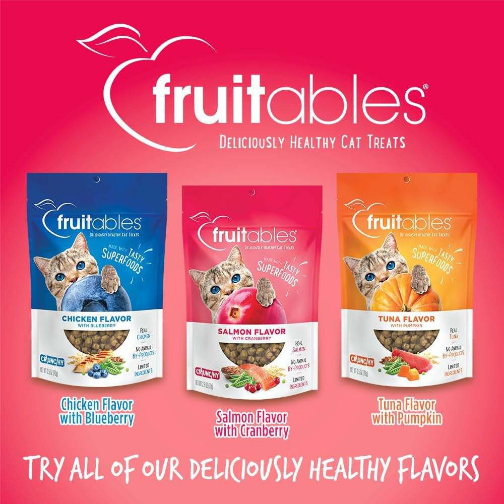 Crunchy Cat Treats Made with Salmon