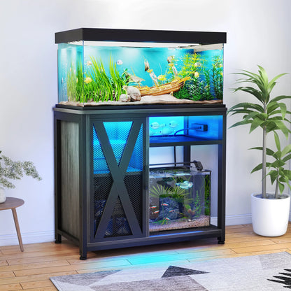 Aquarium Stand with Power Outlets, 40-50 Gallon