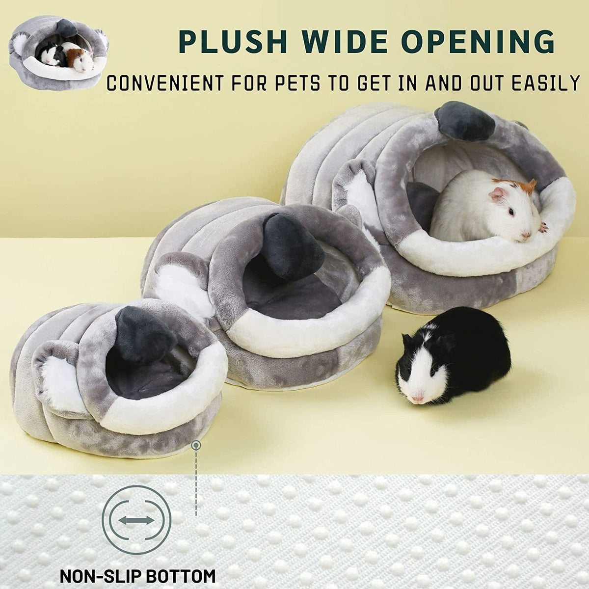 Small Pet Cage Bed & Sleeping Bag