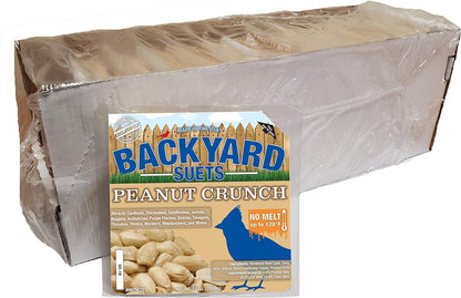 No Melt Suet Cakes, Peanut Butter Crunch, 12 Pack