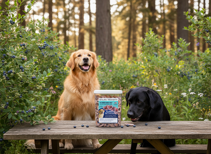 Much Loved Dog Blueberry Burst Treat Set