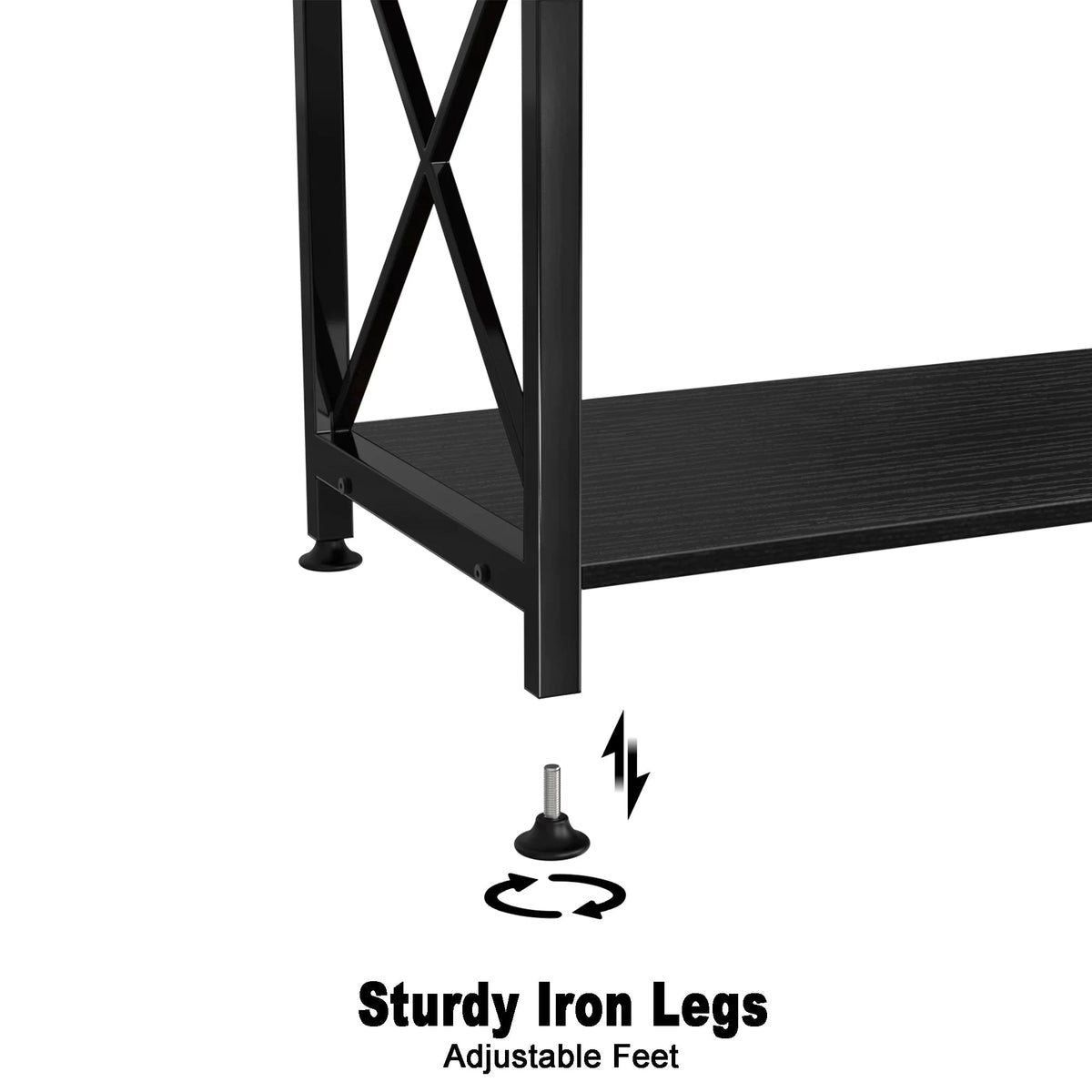 Metal Aquarium Stand for 20 Gallon Long Tanks