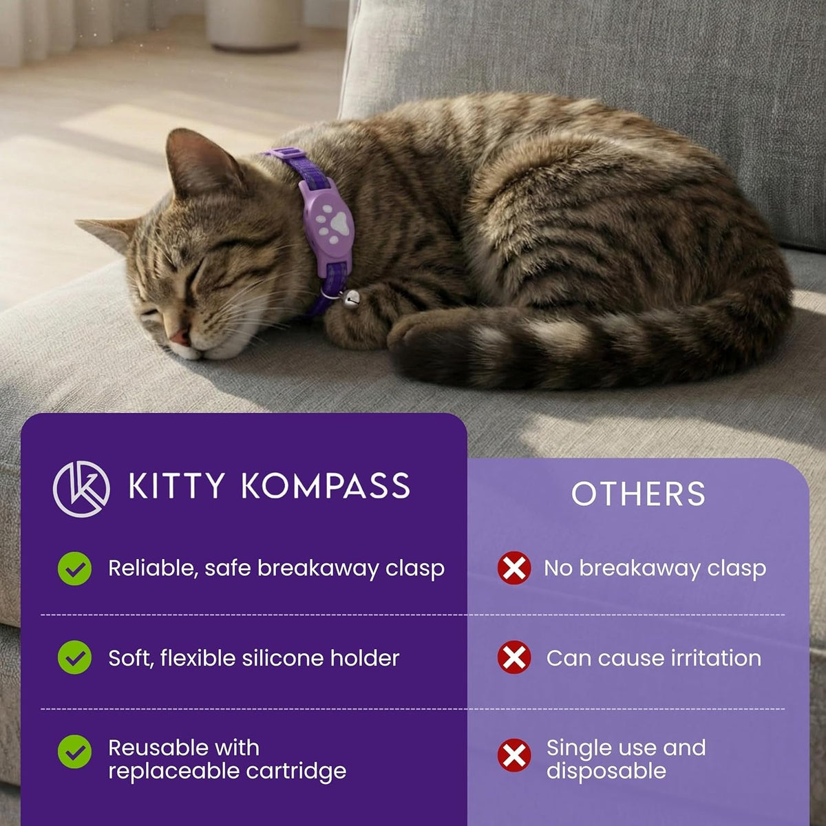 Breakaway Pheromone Collar for Cats