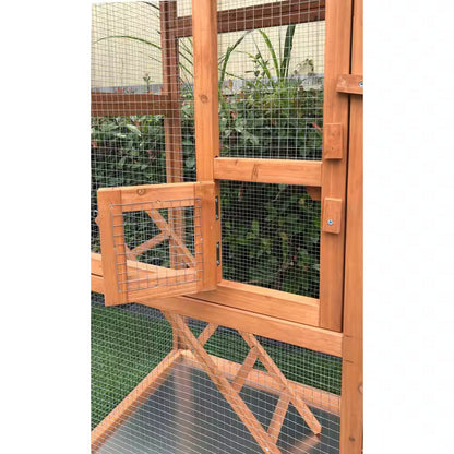 Outdoor Wooden Bird Cage Aviary