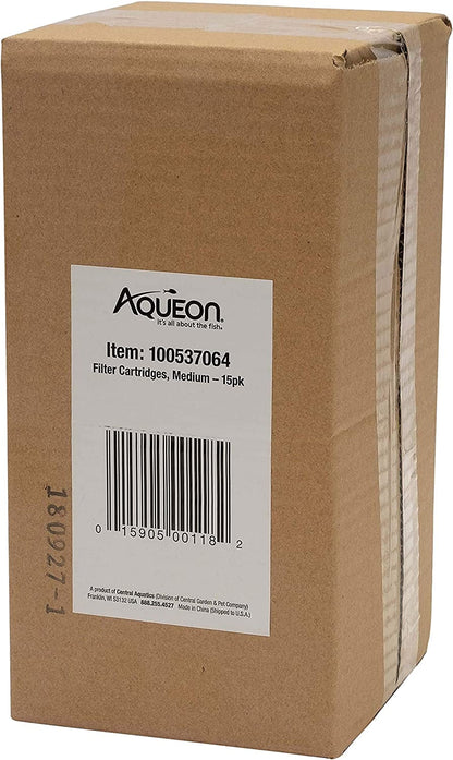 Replacement Filter Cartridges, Medium, 15 Pack