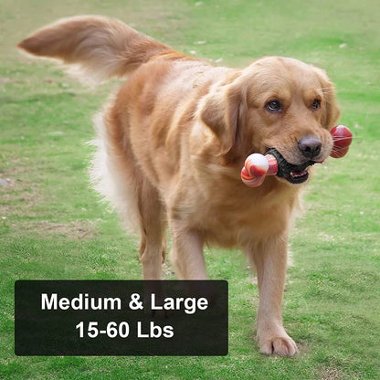 Indestructible Bone Chew Toy for Aggressive Chewers