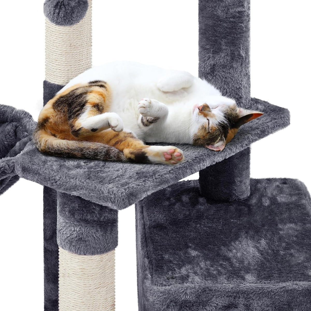 34 in Cat Condo with Extra Scratch Boards