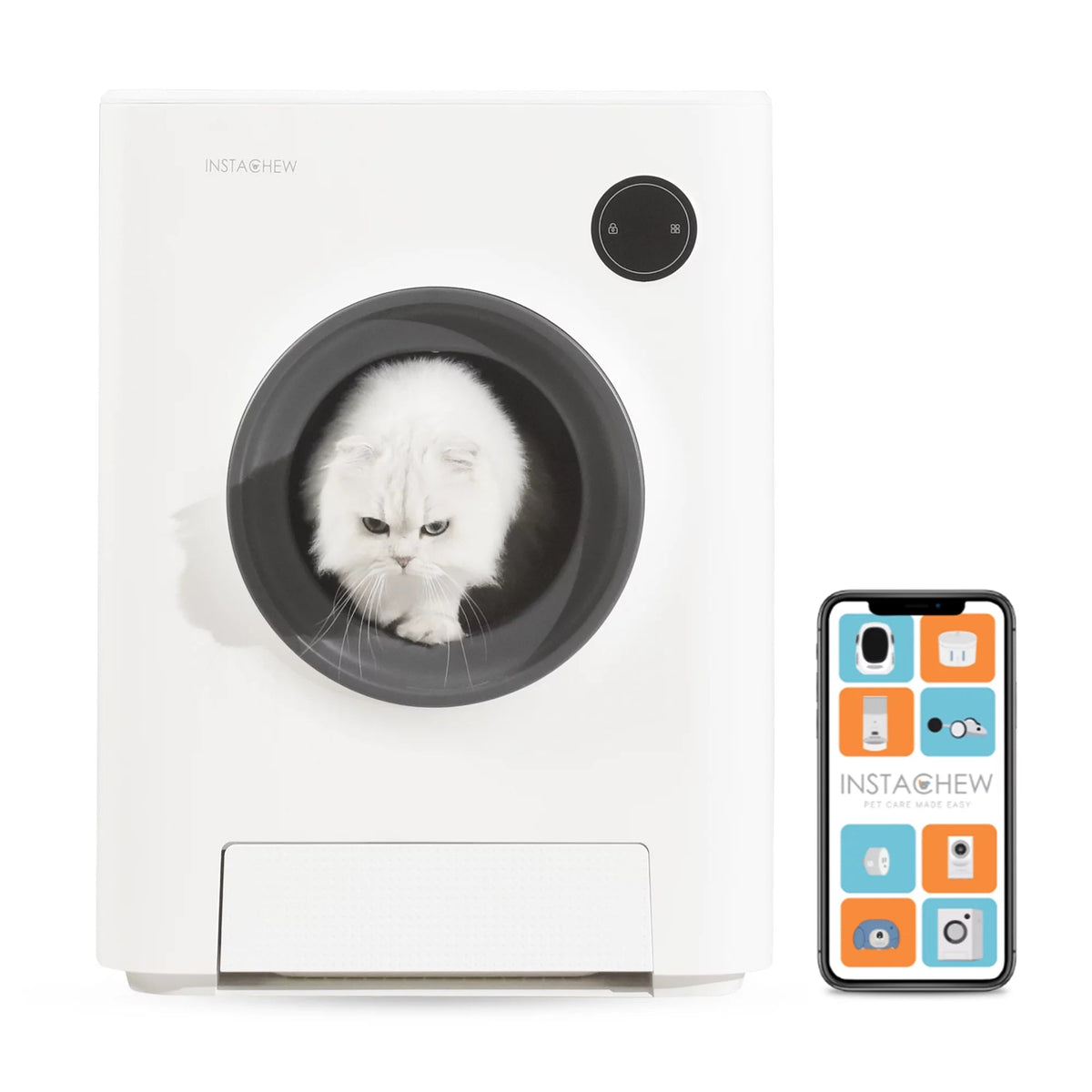 Purrclean Self-Cleaning Cat Litter Box with Wi-Fi