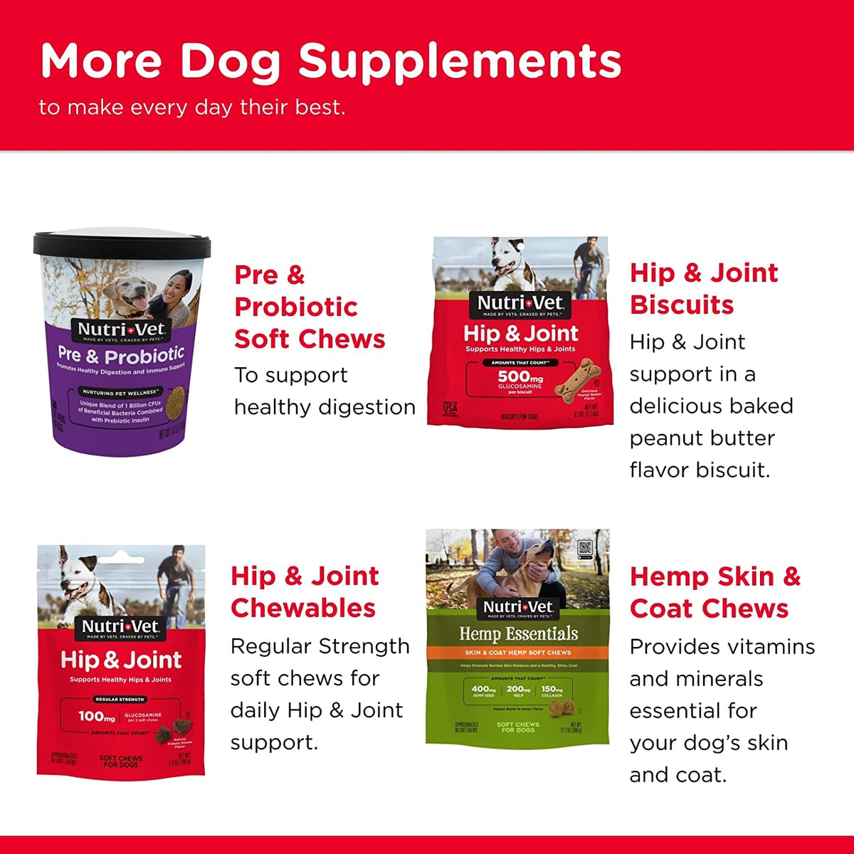 Advanced Strength Joint Chews for Dogs