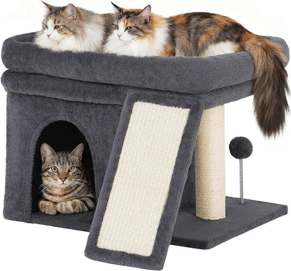 24 in Cat Tower with Perch, Condos and Scratching Post