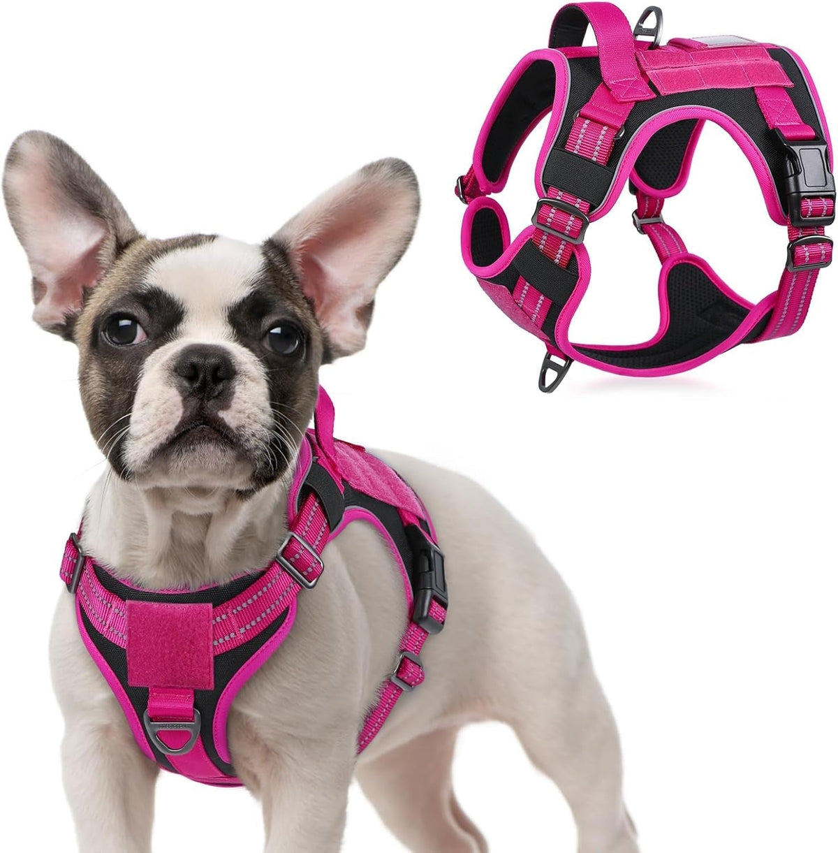 MOLLE Tactical No-Pull Dog Harness, Medium to Large