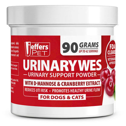 Jeffers UrinaryWes Urinary Support Supplement Powder for Dogs & Cats