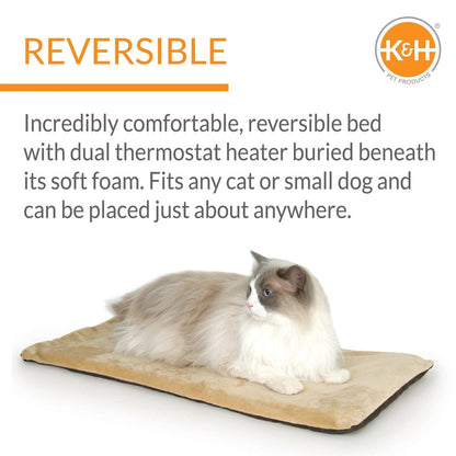 Thermo-Kitty 6W heated cat bed detail