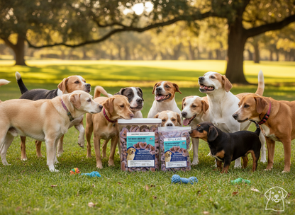 Much Loved Dog Blueberry Burst Treat Set