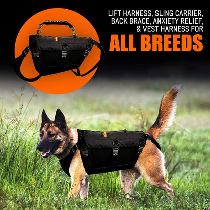 NeoAlly 5-in-1 Dog Lift Harness, Full Body Support