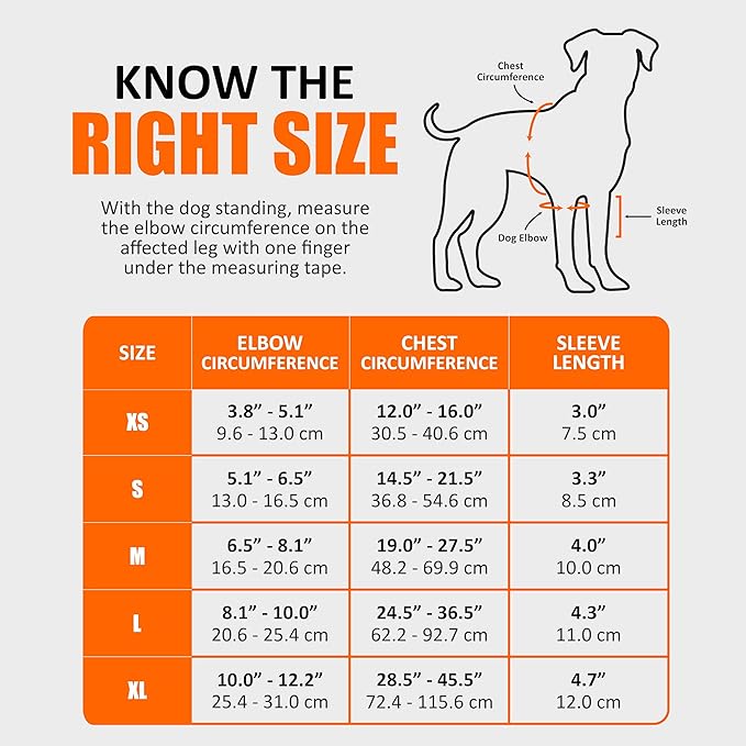 NeoAlly Elbow and Shoulder Brace for Dogs and Cats