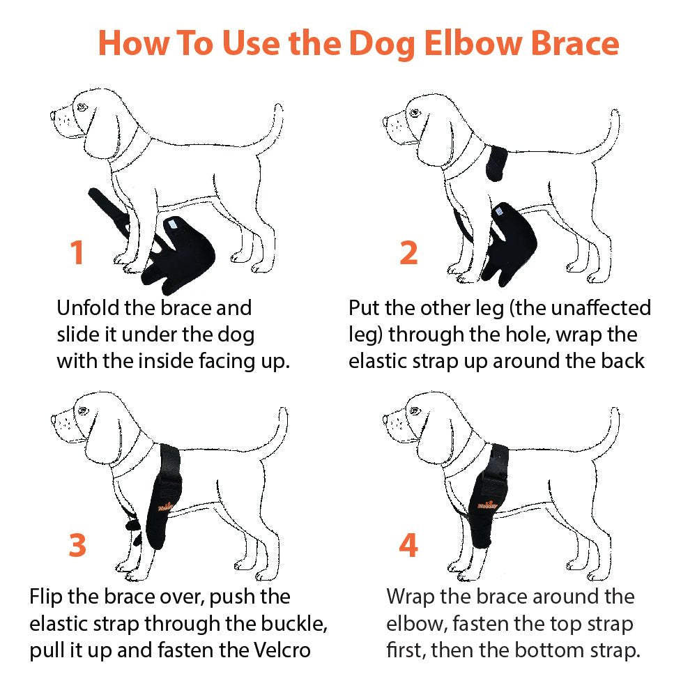 NeoAlly Elbow and Shoulder Brace for Dogs and Cats
