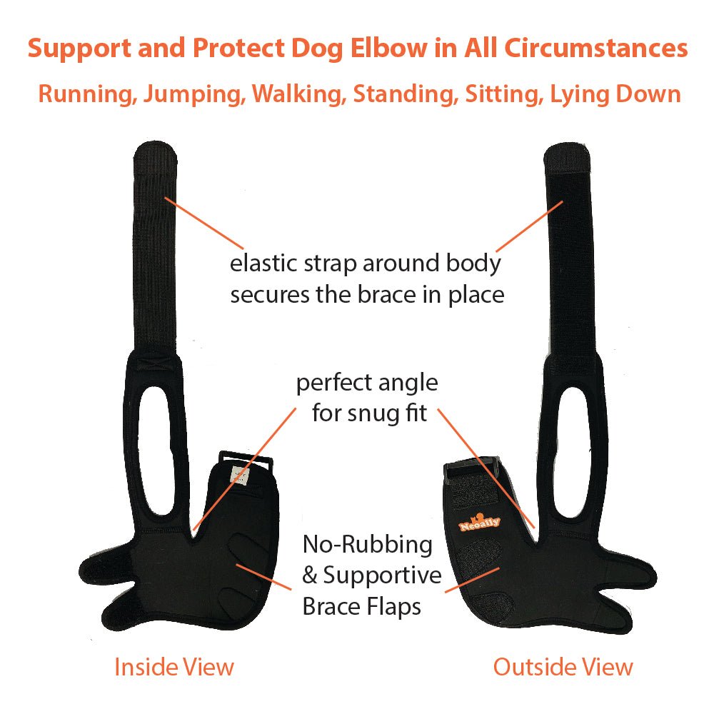 NeoAlly Elbow and Shoulder Brace for Dogs and Cats