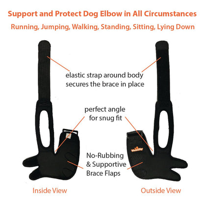 NeoAlly Elbow and Shoulder Brace for Dogs and Cats