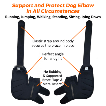 NeoAlly Elbow and Shoulder Brace with Spring Inserts
