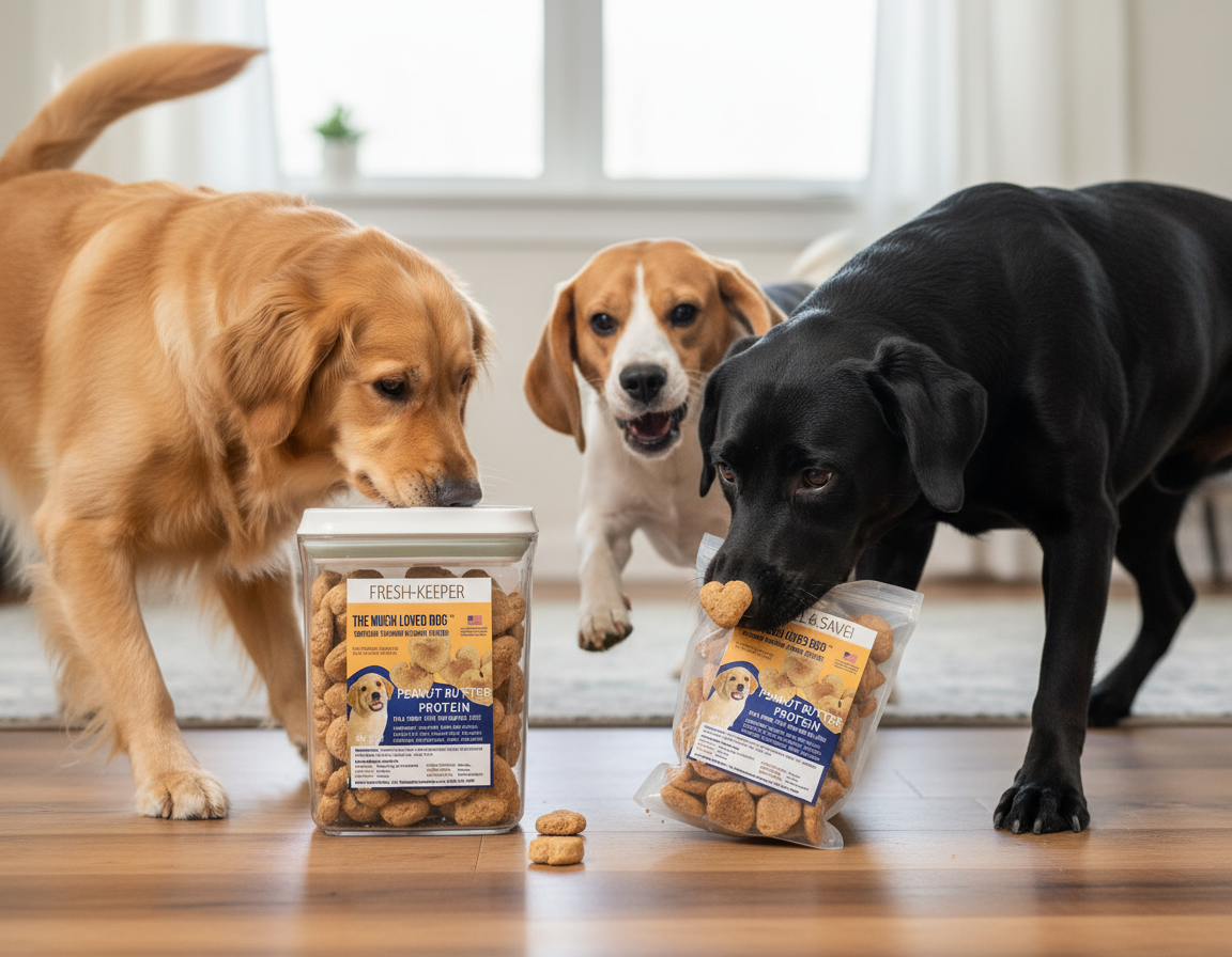 Much Loved Dog Peanut Butter Blast Treat Set