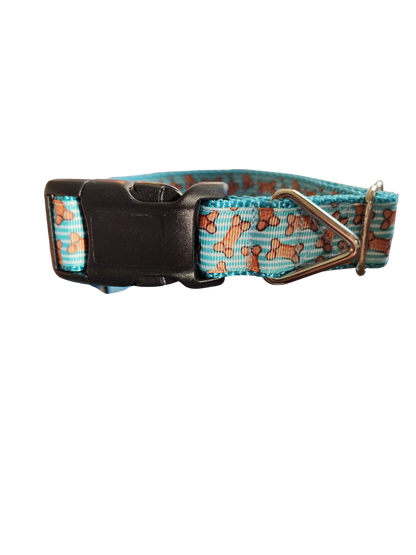 Biscuits Treats Nylon Dog Collar
