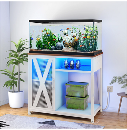 Aquarium Stand with Power Outlets, 40-50 Gallon