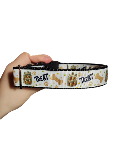 Treat Nylon Dog Collar