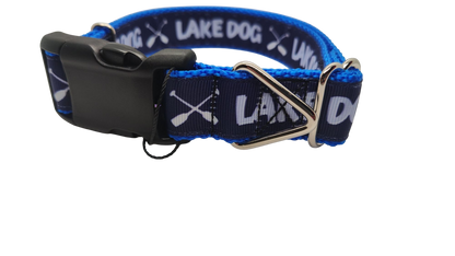 Lake Dog Blue Nylon Dog Collar