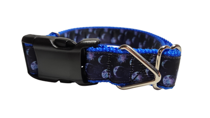 Moon Nylon Dog Collar