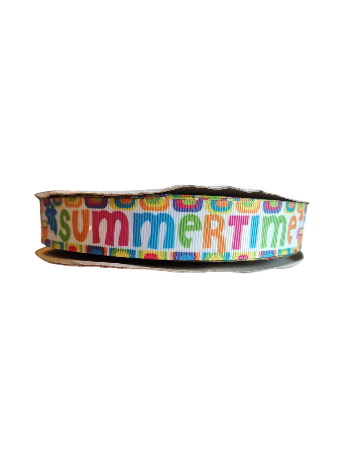 Summertime Neon Nylon Dog Collar