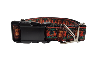 Western Highland Cow Nylon Dog Collar