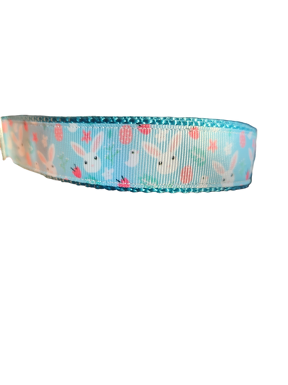 Bunnies & Chicks Nylon Dog Collar