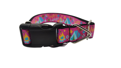 Happy Camper Nylon Dog Collar