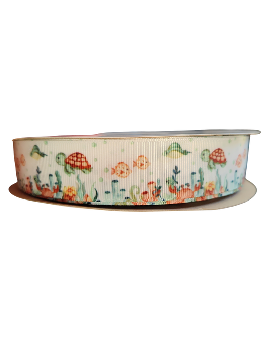 Ocean Reef Life Nylon Dog Collar