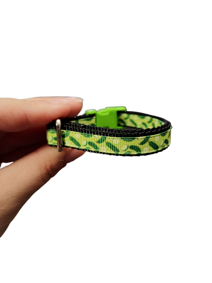 1/2" Pickles Nylon Dog/ Cat Collar