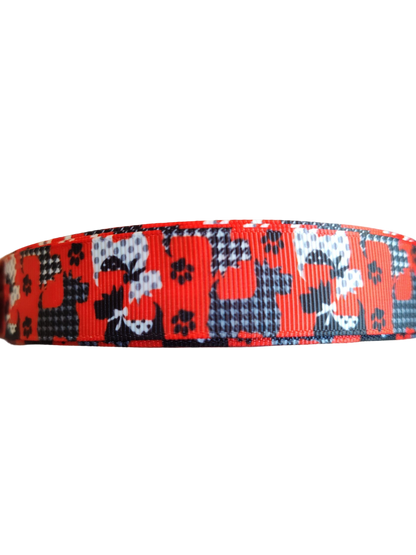 Scottish Terriers Nylon Dog Collar