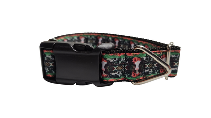 Western Cow Nylon Dog Collar
