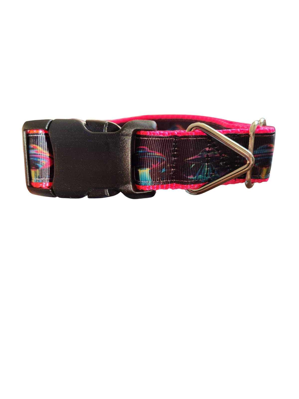 Neon UFO Nylon Dog Collar