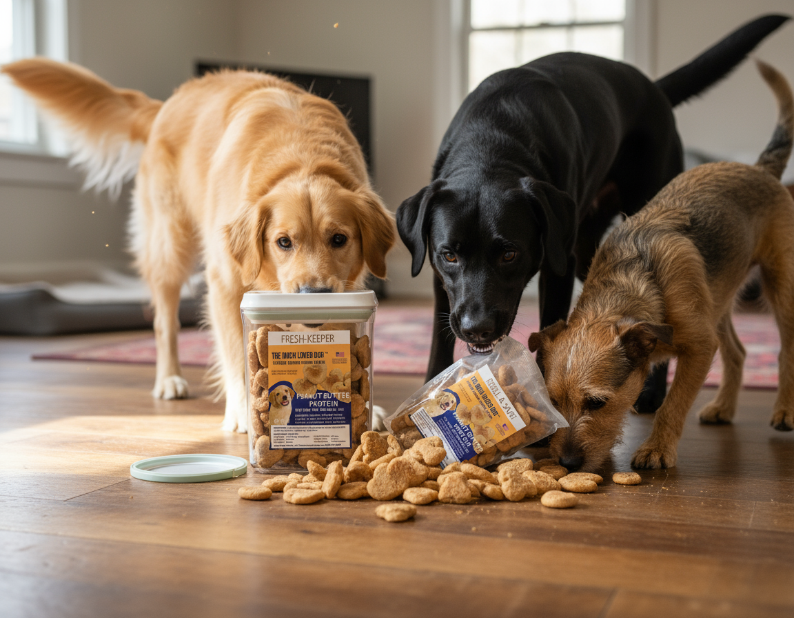 Much Loved Dog Peanut Butter Blast Treat Set