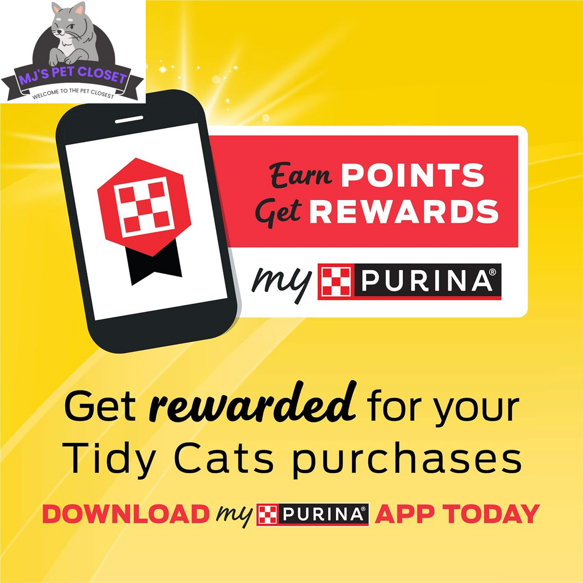 Purina Tidy Cats Multi-Cat Clumping Litter, 17 lb