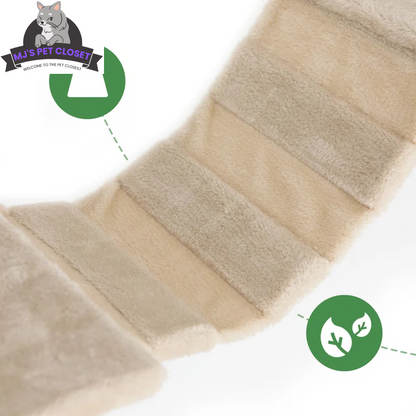Wall-Mounted Cat Climbing Tower, 7 Pieces